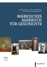 Cover von Märkisches Jahrbuch für Geschichte 117