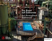Cover von Zur Kunst auf Zollverein/Art throughout Zollverein