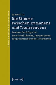 Cover von Die Stimme zwischen Immanenz und Transzendenz