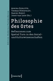 Cover von Philosophie des Ortes