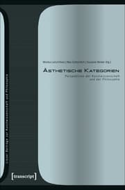 Cover von Ästhetische Kategorien