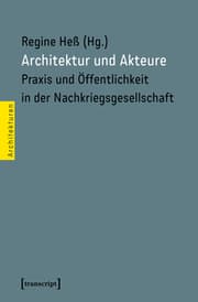 Cover von Architektur und Akteure