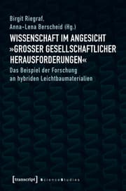 Cover von Wissenschaft im Angesicht 'großer gesellschaftlicher Herausforderungen'
