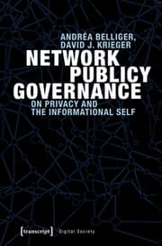 Cover von Network Publicy Governance