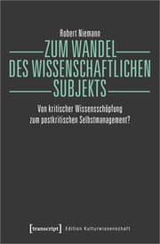 Cover von Zum Wandel des wissenschaftlichen Subjekts