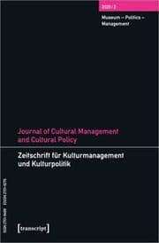 Cover von Journal of Cultural Management and Cultural Policy/Zeitschrift für Kulturmanagement und Kulturpolitik