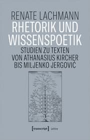 Cover von Rhetorik und Wissenspoetik