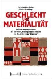 Cover von Geschlecht und Materialität