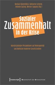 Cover von Sozialer Zusammenhalt in der Krise