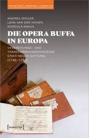 Cover von Die Opera buffa in Europa