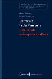 Cover von Universität in der Pandemie / L'Université en temps de pandémie