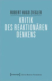 Cover von Kritik des reaktionären Denkens