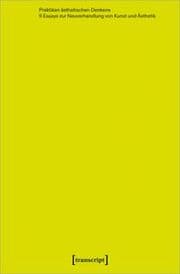 Cover von Praktiken ästhetischen Denkens