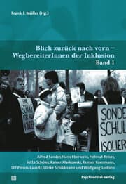 Cover von Blick zuruck nach vorn - WegbereiteriInnen der Inklusion 1