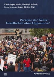 Cover von Paralyse der Kritik - Gesellschaft ohne Opposition?