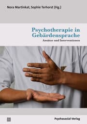 Cover von Psychotherapie in Gebärdensprache