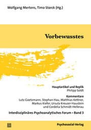 Cover von Vorbewusstes