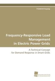 Cover von Frequency-Responsive Load Management in Electric Power Grids