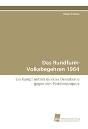 Cover von Das Rundfunk-Volksbegehren 1964