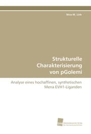 Cover von Strukturelle Charakterisierung von pGolemi