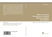 Cover von Effects of Human Disturbance on Tropical Montane Epiphyte Assemblages
