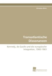 Cover von Transatlantische Dissonanzen