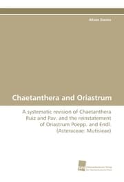 Cover von Chaetanthera and Oriastrum