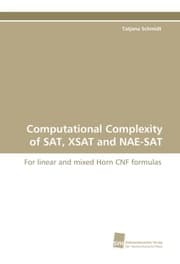 Cover von Computational Complexity of SAT, XSAT and NAE-SAT