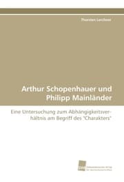 Cover von Arthur Schopenhauer und Philipp Mainländer
