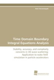 Cover von Time Domain Boundary Integral Equations Analysis