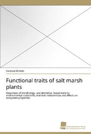 Cover von Functional traits of salt marsh plants