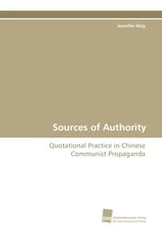 Cover von Sources of Authority