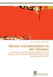 Cover von Räume und Identitäten in der Literatur
