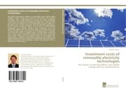 Cover von Investment costs of renewable electricity technologies