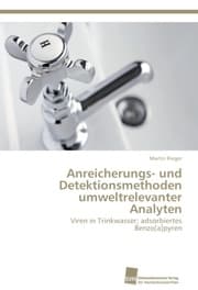 Cover von Anreicherungs- und Detektionsmethoden umweltrelevanter Analyten