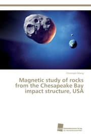 Cover von Magnetic study of rocks from the Chesapeake Bay impact structure, USA