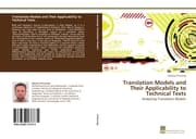 Cover von Translation Models and Their Applicability to Technical Texts