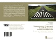 Cover von Measurement Errors and their Influence on Biomedical Research