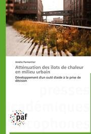 Cover von Atténuation des îlots de chaleur en milieu urbain