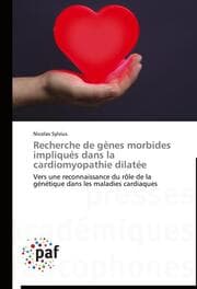 Cover von Recherche de gènes morbides impliqués dans la cardiomyopathie dilatée