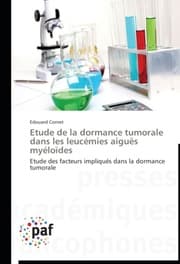 Cover von Etude de la dormance tumorale dans les leucémies aiguës myéloïdes
