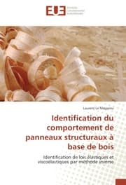Cover von Identification du comportement de panneaux structuraux à base de bois