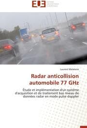 Cover von Radar anticollision automobile 77 GHz
