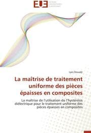 Cover von La maîtrise de traitement uniforme des pièces épaisses en composites