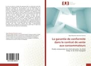 Cover von La garantie de conformité dans le contrat de vente aux consommateurs