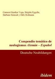 Cover von Compendio tematico de neologismos Aleman-Espanol