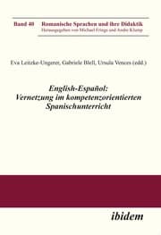 Cover von English-Español: Vernetzung im kompetenzorientierten Spanischunterricht