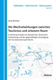 Cover von Die Wechselwirkungen zwischen Tourismus und urbanem Raum