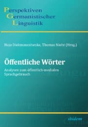 Cover von Öffentliche Wörter