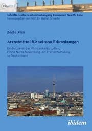 Cover von Arzneimittel für seltene Erkrankungen